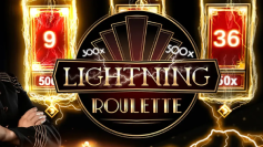Lightning Roulette live at F7 Casino